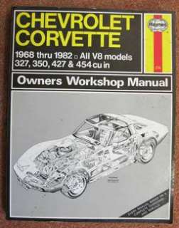 Chevrolet Corvette, Workshop Manual in Nordrhein Westfalen   Gronau 