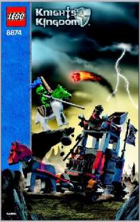 LEGO Knights Kingdom Bauplan 8874 Battle Wagon  