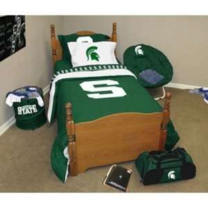   State Spartans NCAA Comforter Set (Full/Queen)