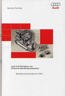 SSP 420 AUDI Q5 Motor 2,0L 105kW TDI Handbuch CAGA  