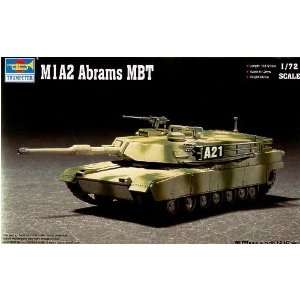  M1 A2 Abrams Main Battle Tank 1 72 Trumpeter: Toys & Games