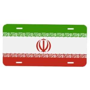  Iran Iranian Persian Flag Vanity Auto License Plate 