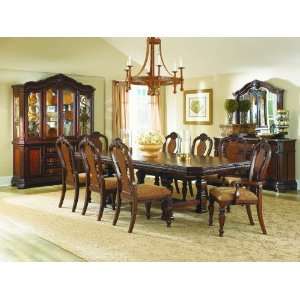   Royal Traditions 5 Piece Trestle Table Dining Set: Home & Kitchen
