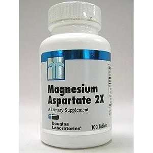  Douglas Labs   Magnesium Aspartate 2x 100t [Health and Beauty 