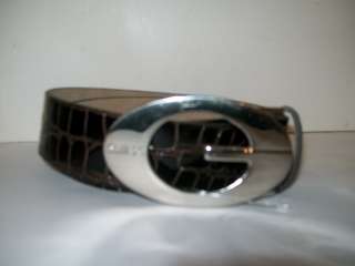 GUESS Ladies Belt Brown Size Large Accessory msrp $38.00  