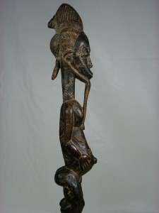   Tribal Art BAULE Spirit Ancestor Figure Collectible Côte dIvoire