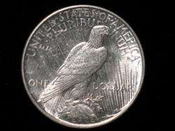 1922 PEACE DOLLAR   SILVER $ COIN  