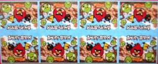 NEW* ANGRY BIRDS * party JOINTED POSTER TABLE COVER LOOT BAGS  