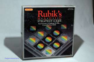 Rubiks Magic Strategy Game from Matchbox COMPLETE  