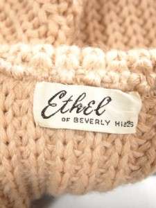 ETHEL of Beverly Hills Vintage Beige Cropped Bolero GRT  