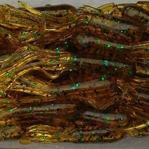 Crappie Tube Jig Skirts*100pk Appleseed  