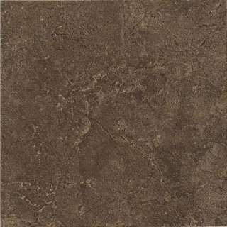   12 In. X 12 In. Brown Porcelain Floor and Wall Tile UL98 at The Home