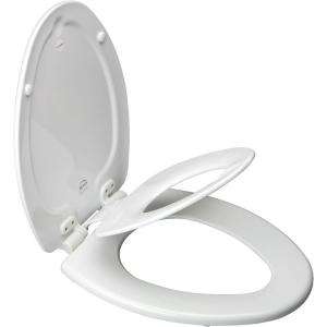   Closed Front Toilet Seat in White 1583SLOW 000 