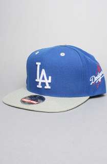 American Needle Hats The Los Angeles Dodgers Blockhead Snapback Hat in 