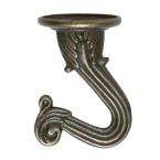 Home Depot   Antique Brass Plated Steel Swag Hooks 2 Pack customer 