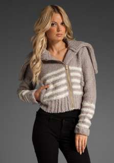 MARC BY MARC JACOBS Frankie Sweater in Khaki Grey Multi at Revolve 