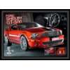Autos   Roter Mustang, Ford Shelby GT 500, 3D Poster Gerahmt 3D Poster 