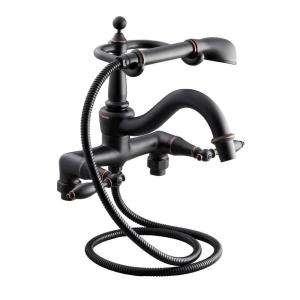   Tub Faucet with Handshower in Oil Rubbed Bronze K 331 4M BRZ at The