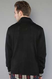 LRG The Bulwarks Cardigan Sweater in Black : Karmaloop   Global 