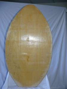   35.5 X 19.5 Wood Tribal Surf Skim Boards Board Blk Tribe Pattern