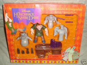 Disney Hunchback Notre Dame Quasimodo and Gargoyles NIB  