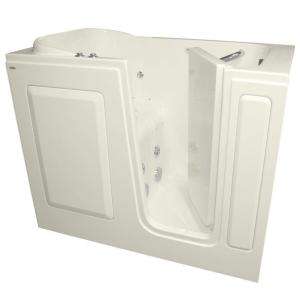   Whirlpool and Air Bath Tub in Linen 2848.403.CRL PC at The Home Depot