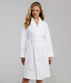 Lauren by Ralph Lauren Cotswold Cotton Pique Short Robe $78.00