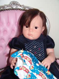 Reborn custom made Arianna Tatiana baby toddler doll Reva Schick 