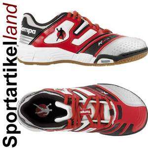 Kempa Schuhe Handballschuhe Status Junior Jr rot/weiß  