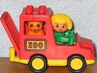 Lego Duplo Zoo schönes Tiertransport Auto mit Zubehör Artikel im 