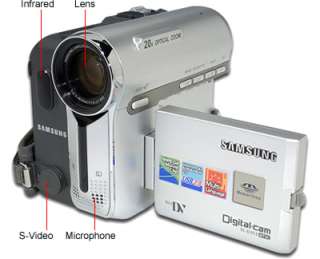 Samsung SC D353 / 20x Optical Zoom / 900x Digital Zoom / Compact Mini 