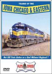 Trains of the Iowa Chicago & Eastern IC&E Railroad DVD  