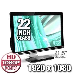 Gateway FHD2102 22 Class HD Plus LCD Monitor   1080p, 1920x1080, 20000 