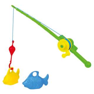 Kinder Spiel Angel mit Fischen Spielzeug für Garten und Wasser von 