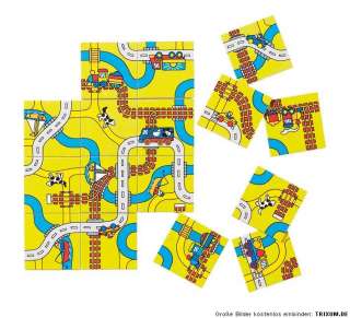 Legespiel Landkarte Puzzle Holzpuzzle knifflig 57868  