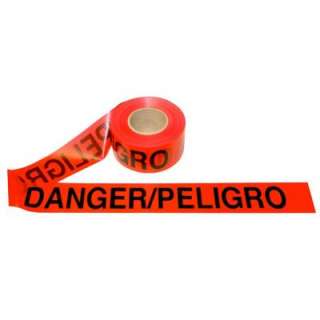   . Bilingual Red Danger Barricade Tape (HDT20213) from 