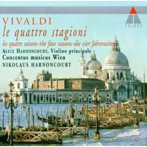  Jahreszeiten u.a. Harnoncourt, Cmw, Antonio Vivaldi  Musik