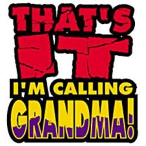 NEW Funny Baby Infant Im Calling Grandma Onesie T Shirt  