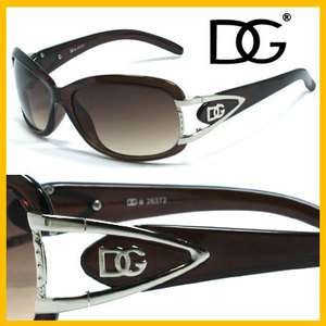 New Large Women Fashion Sunglasses   T. Brown DG 128  
