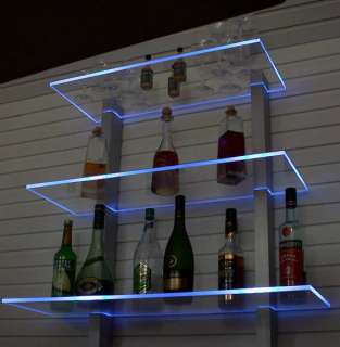 Bar Regal LED beleuchtet ideal für Flaschen oder Gläser in Nordrhein 
