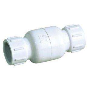 Mueller Global 1 1/2 in. PVC Check Valve 101 107HC at The Home Depot