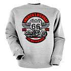 Biker V Twin Motorcycle Motor Chopper SweatShirt Sweater Pullover 4292 