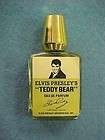 1957 ELVIS PRESLEY TEDDY BEAR PERFUME FULL BOTTLE