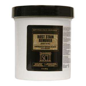 SCI Rust Stain Remover Poultice Powder, Pint 00177  