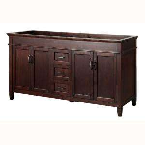   34 in. H Vanity Cabinet Only in Mahogany ASGA6021D 