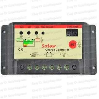 12V Solar Lighting Charge Controller 10A solar panel regulator PWM 