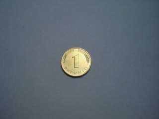 Pfennig Münze, 24 Karat vergoldet / Sammlerstück in Bayern   Zell 