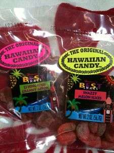 Lot o 2 ~Hawaiis Best Candy~Li Hing apples/melons  