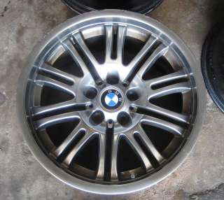 BMW E46 M3 Used OEM Style 67 Wheels Rims 18 01 06  