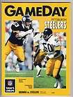 cleveland browns vs pittsburgh steelers program 10 27 1991 returns